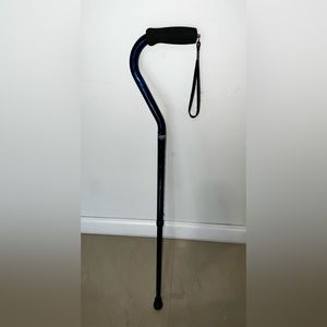 Carex A518 00 Offset Walking Cane Soft Cushioned Handle Adjustable Pre owned